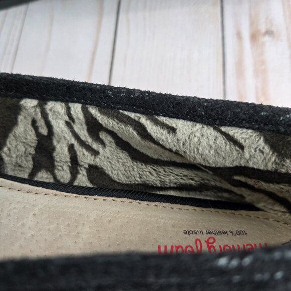 BOBS From Skechers Women's Luxe Rain Dance Black Slip On Flats Size 11 in Black - Picture 10 of 14